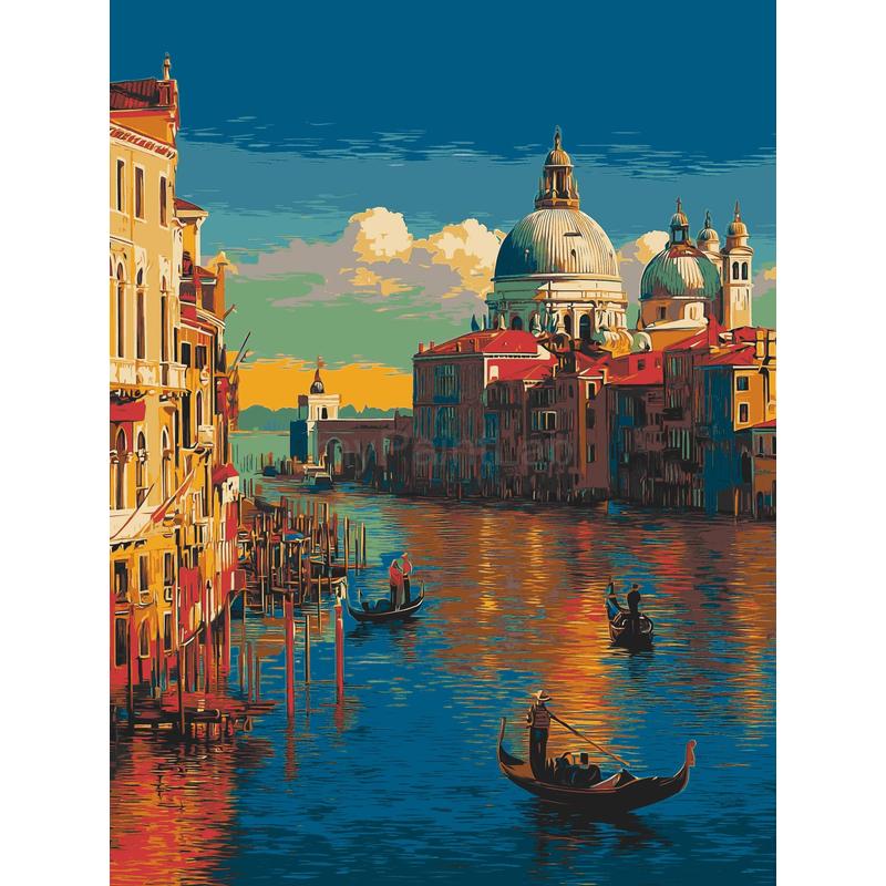 Painting by Numbers Venice