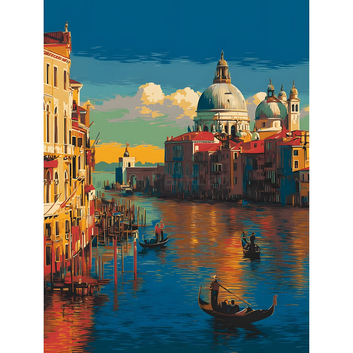 Painting by Numbers Venice