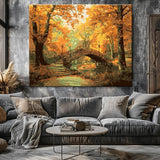 Painting by Numbers Park in Autumn