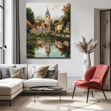 Painting by Numbers Church by The River