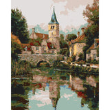 Painting by Numbers Church by The River