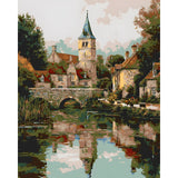 Painting by Numbers Church by The River