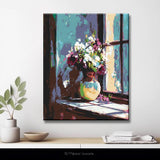 Painting by Numbers Colorful Bouquet of Flowers