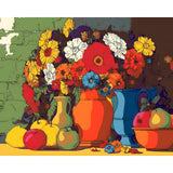 Painting by Numbers Flowers Spring Bouquet