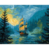 Painting by Numbers Nature View From The Jungle