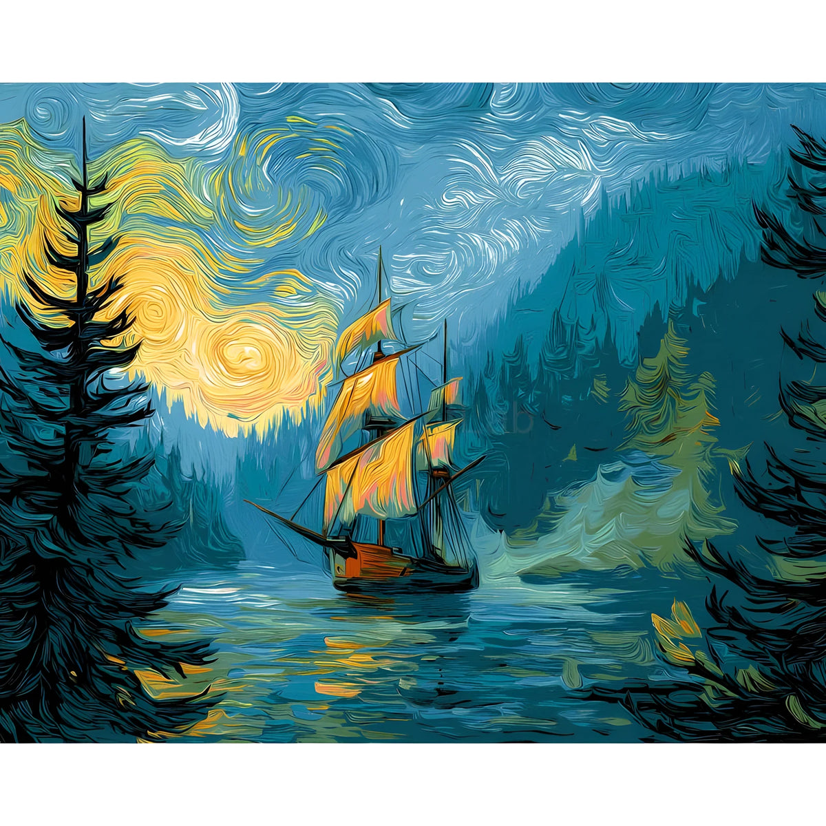 Painting by Numbers Nature View From The Jungle