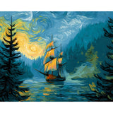 Painting by Numbers Nature View From The Jungle