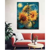 Painting by Numbers Master Van Gogh Sunflowers