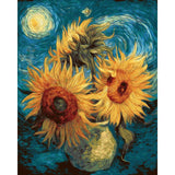 Painting by Numbers Master Van Gogh Sunflowers