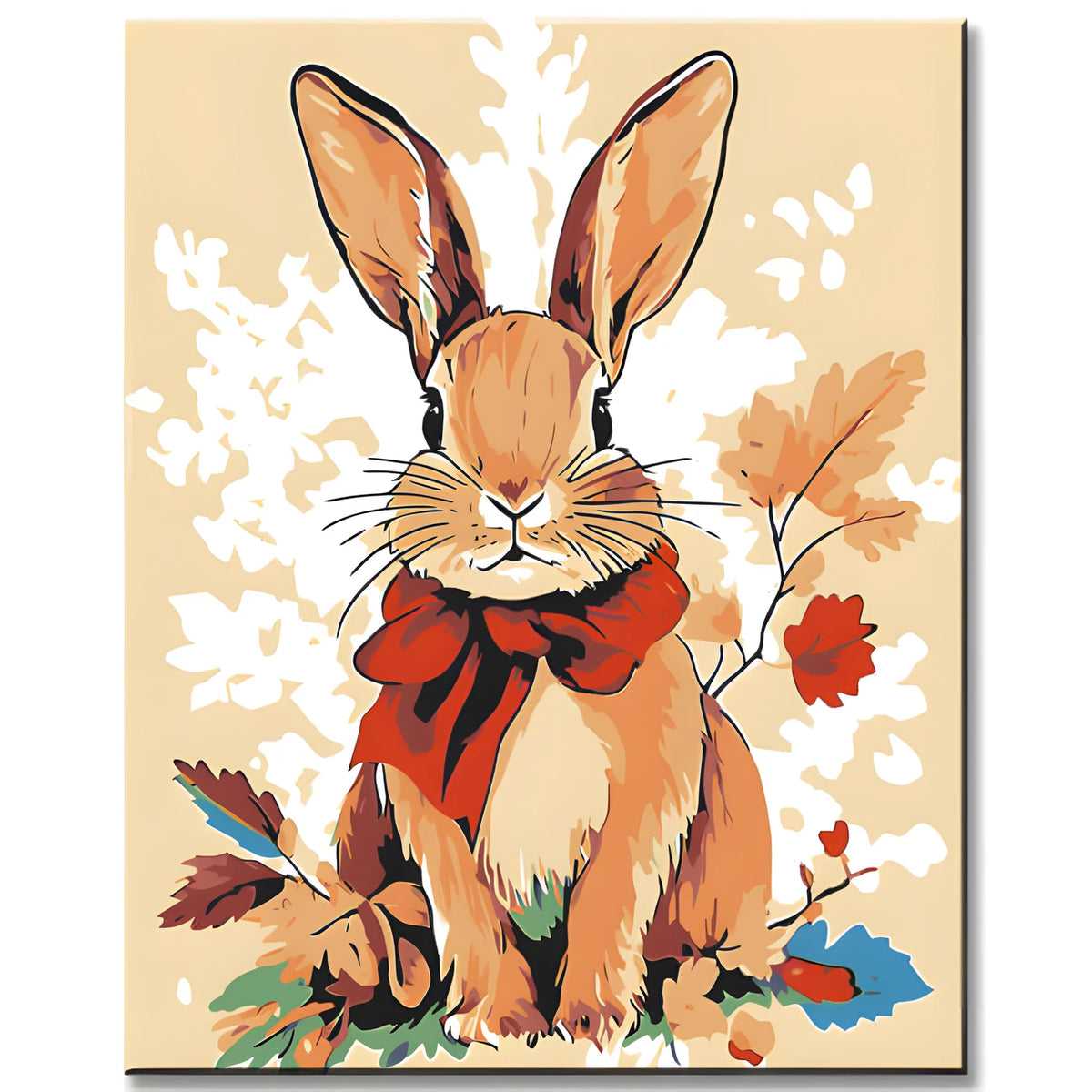 Paint by Numbers Funny Animals Master Lamp
