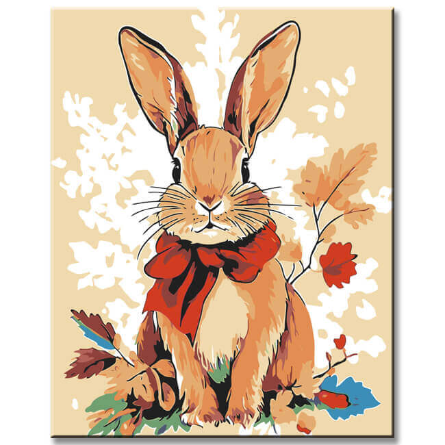 Paint by Numbers Funny Animals Master Lamp