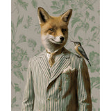 Painting by Numbers Funny Animals Fox in A Suit