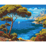 Painting by Numbers Pictures of A Sea Bay
