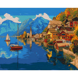 Painting by Numbers Nature Lake in italy