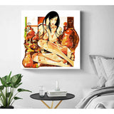 Paint by Numbers Nude Orange