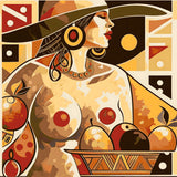 Painting by Numbers Nude with Hat