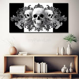 Paint by Numbers Halloween Skull 5-Panel