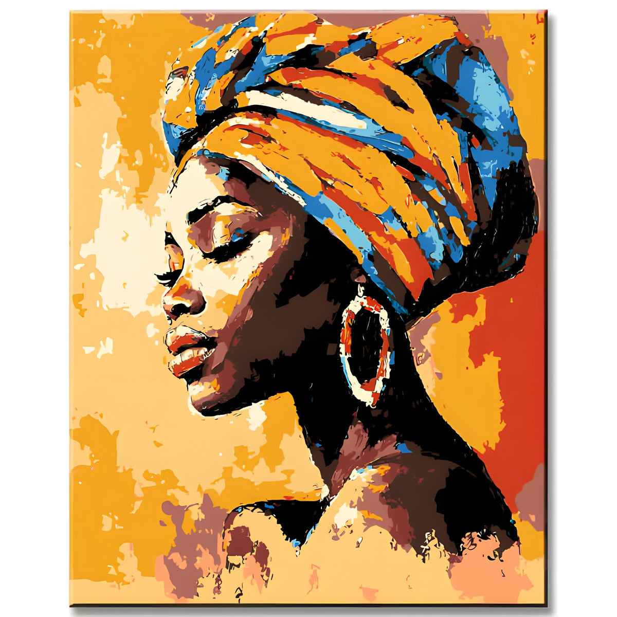 Painting by Numbers Africa Women Portrait