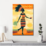 Paint by Numbers Africa Art Carrier