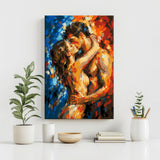 Painting by Numbers Nude Love Couple intimate Love