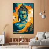 Paint by Numbers Sleeping Buddha Artwork