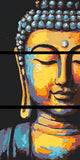Painting by Numbers Sleeping Buddha Tradition- 3-Panel (Triptych)