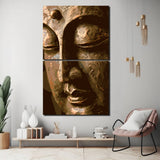 Painting by Numbers Sleeping Buddha Tradition Gold2-Panel(Duo)