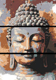 Painting by Numbers Buddha Southeast Asia 3-Panel (Triptych)