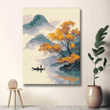 Painting by Numbers China Blue Lake