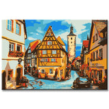 Painting by Numbers Germany Rothenburg o.d. Tauber
