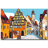 Painting by Numbers Rothenburg o.d. Tauber