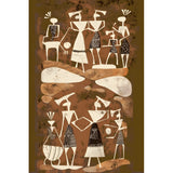 Painting by Numbers Art Africa Black White