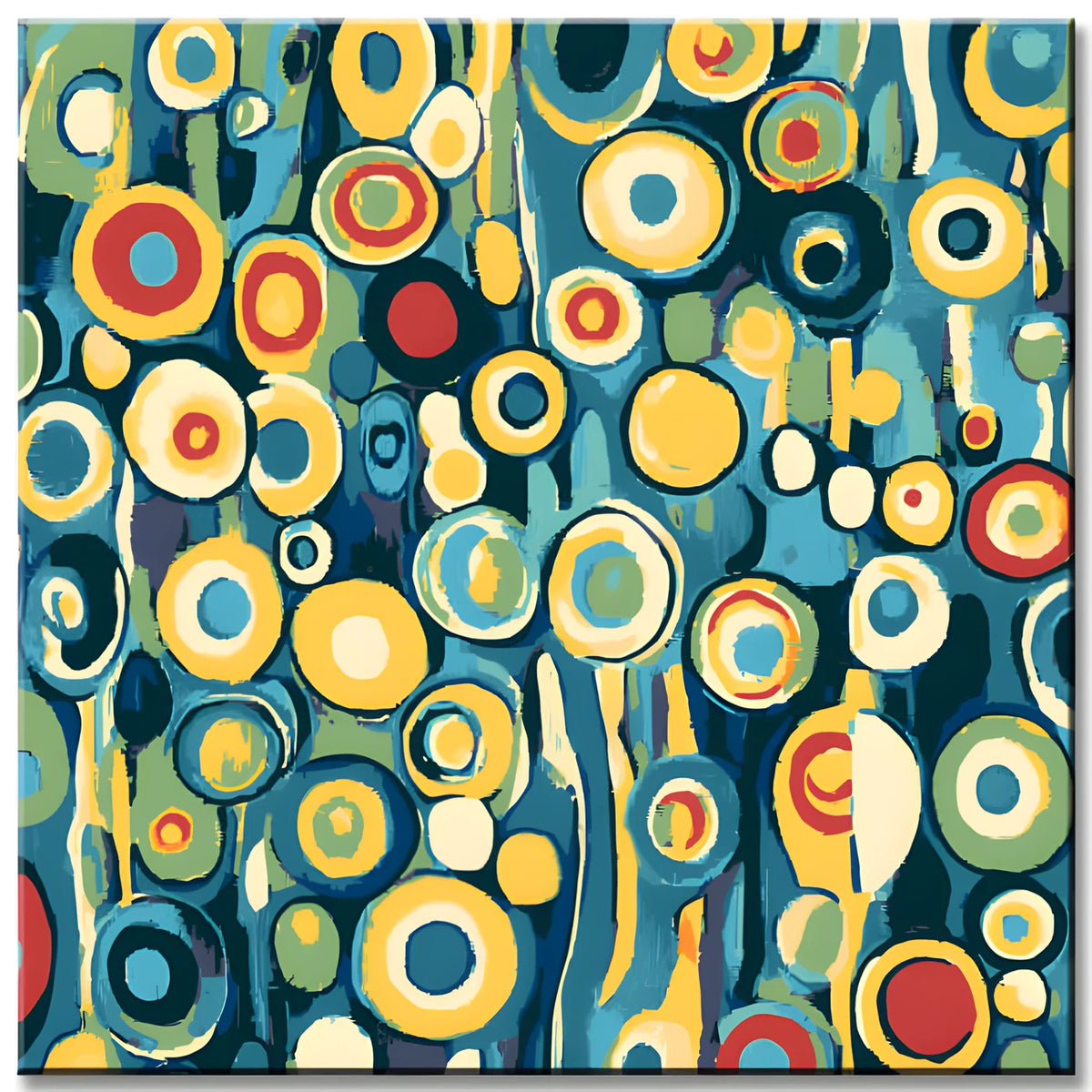 Painting by Numbers Modern Art Circles