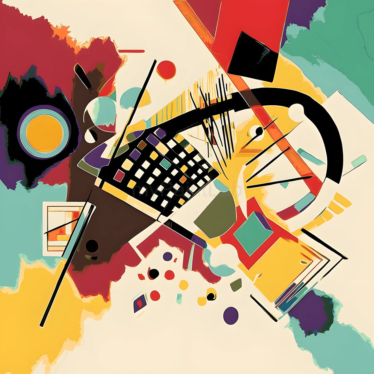 Painting by Numbers Modern Art