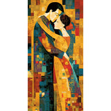 Painting by Numbers Modern Art Love Act