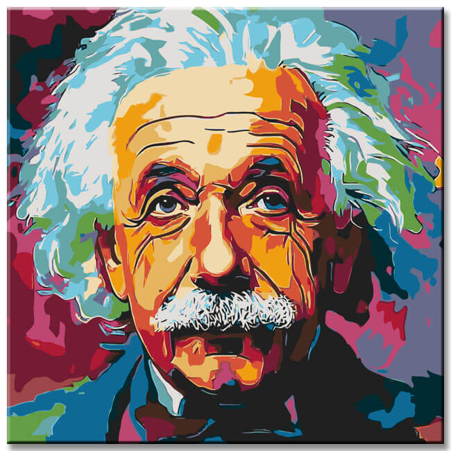 Painting by Numbers Albert Einstein Modern Painting Art