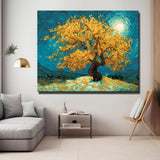 Paint by Number Abstract Tree