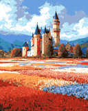 Paint-By-Numbers Sea Of Flowers