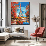 Painting by Numbers Eiffel Tower Paris