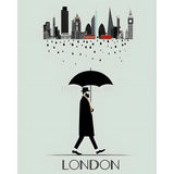 Paint by Numbers London City Sign