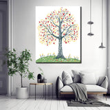Painting by Numbers Tree Spring