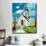Painting by Numbers Church