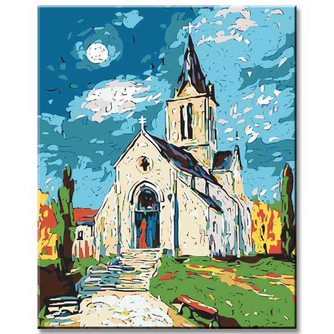 Painting by Numbers Church