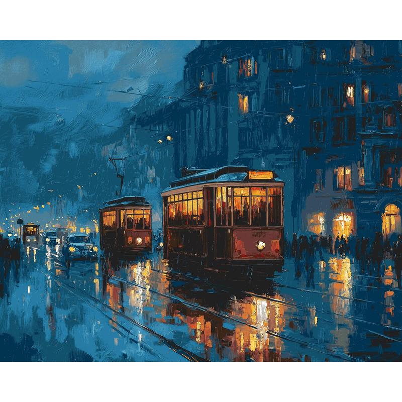 Painting by Numbers Night View