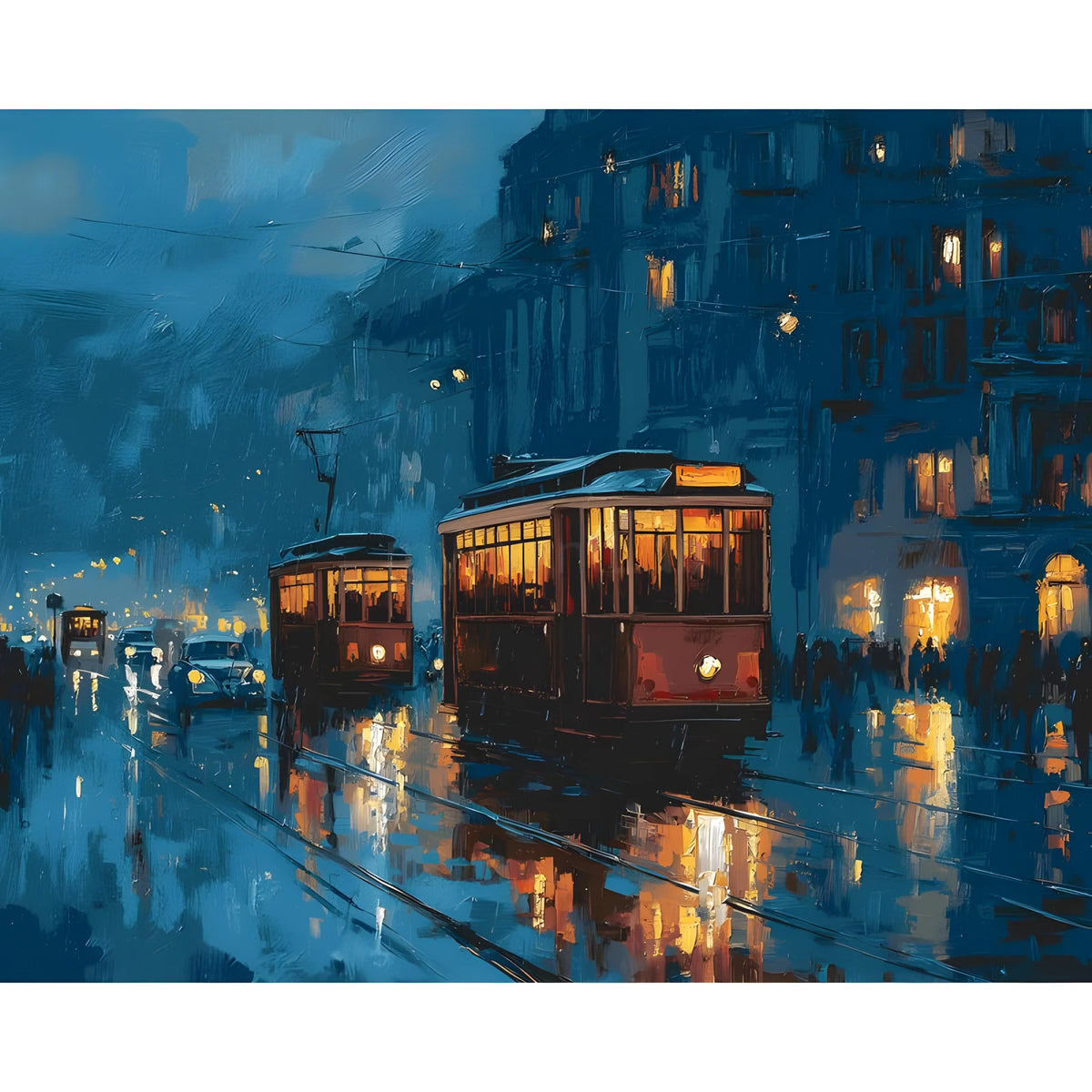 Painting by Numbers Night View