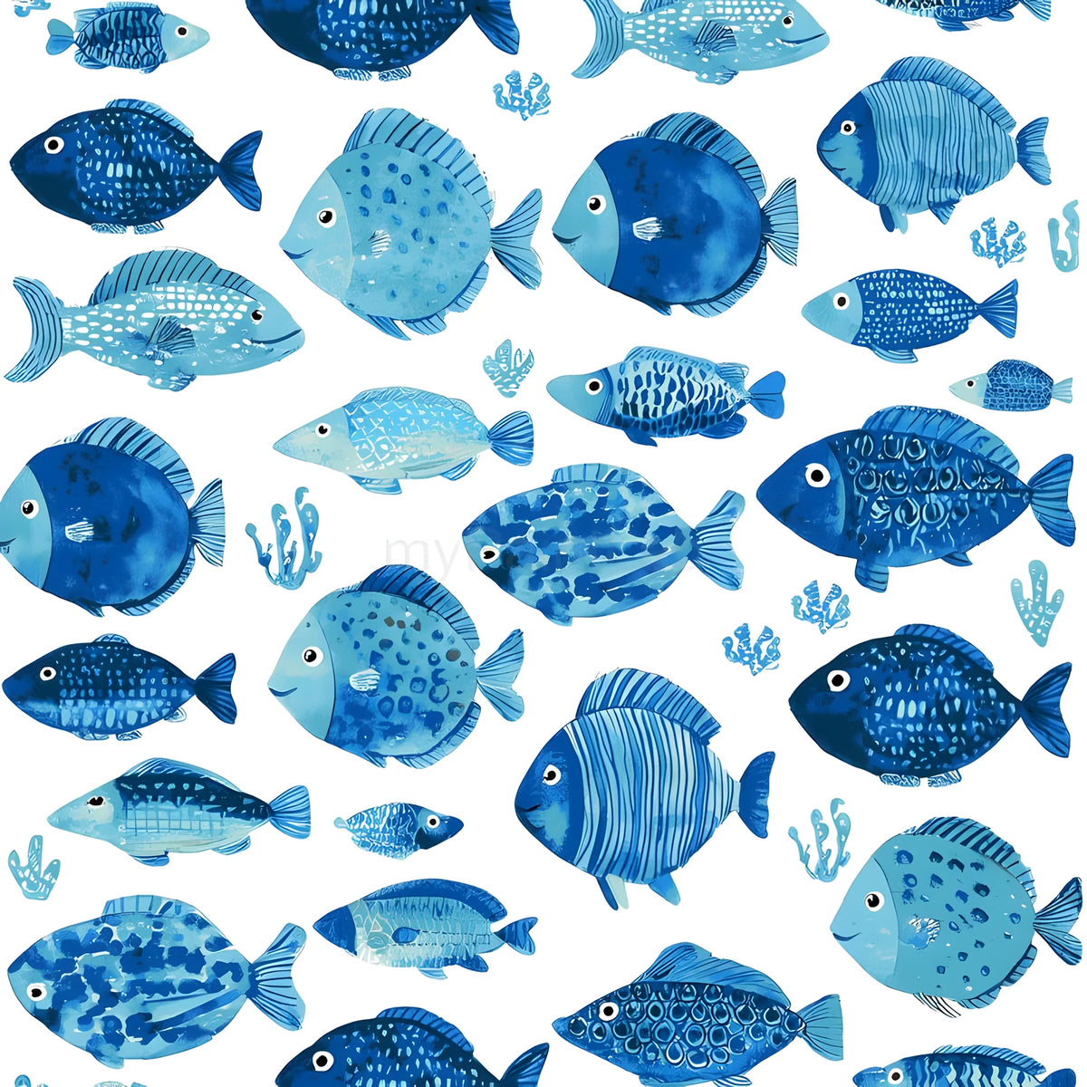 Painting by Numbers Fish