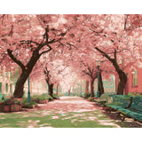 Painting by Numbers Pictures Cherry Tree Avenue