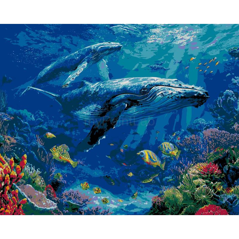 Painting by Numbers Underwater World