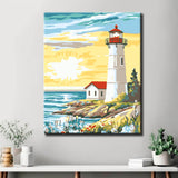 Painting by Numbers Pictures of A Lighthouse