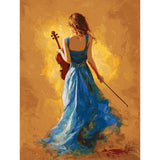 Painting by Numbers for Adults VIolin Player